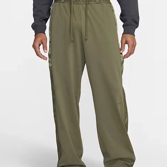 Nike Air Devin Booker Dri-FIT Tear Away Pants Olive Mens L-Tall HJ3899-222 NEW - Picture 10 of 16